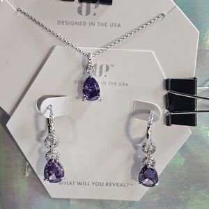 Bomb Party - Elegant Purple Jewelry Set